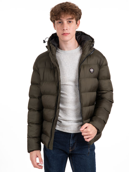 Winter Jacket Puffer Olive