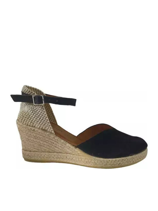 Medilerrarea Women's Platform Espadrilles Black