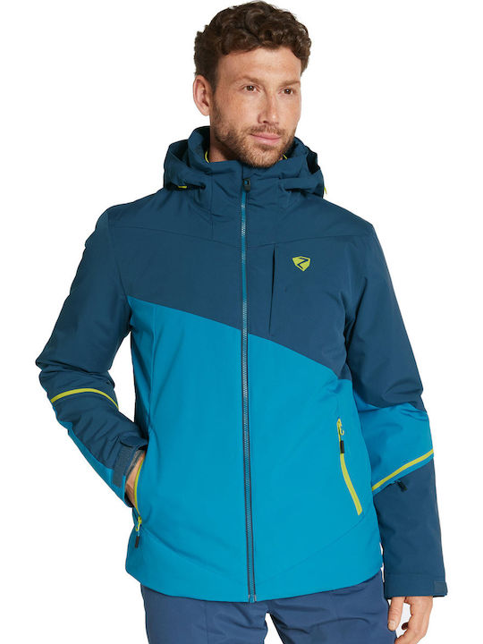 Ziener Timba 234201_312 Ανδρικό Μπουφάν για Σκι & Snowboard Μπλε