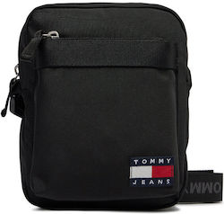 Tommy Hilfiger Shoulder / Crossbody Bag Tjm with Zipper Black