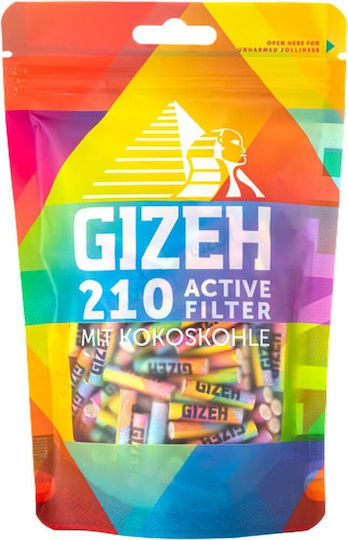 Gizeh Țeavă Cu Ecran Extra Slim 6mm Gri
