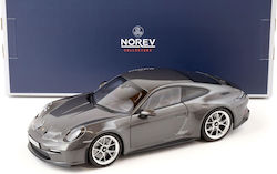 Norev Porsche Porsche 911 GT3 with Touring Package 2021 Grey metallic Modeling Figure Car in Scale 1:18