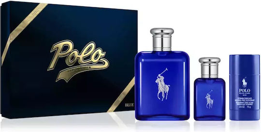 Polo Set pentru bărbați cu Eau de Toilette 3 buc