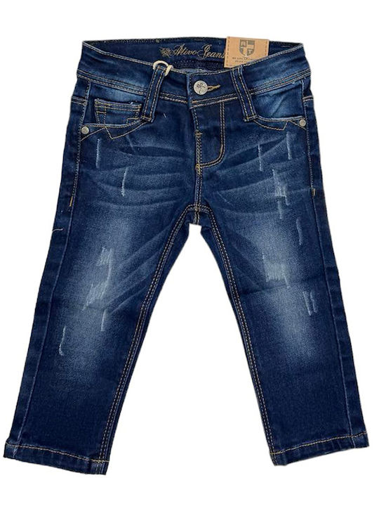 Kinder Schlaghose Jeans Rot