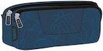 Totto Pencil Case with 2 Compartments Blue