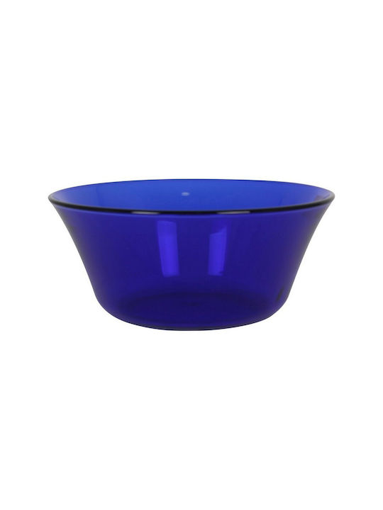 Duralex Lys Glass Salad Bowl Blue 17x17x7.5cm