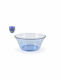 Duralex Lys Glass Salad Bowl Blue 17x17x7.5cm