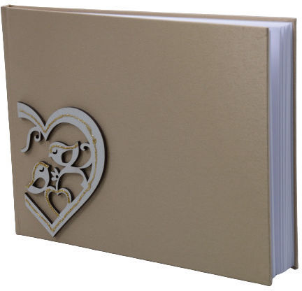 Georgiou Wedding Wish Book Silver