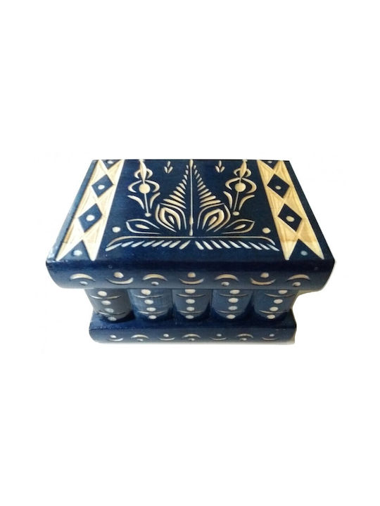 Magic Puzzle Box Wooden Decorative Box 11x8x7.5cm