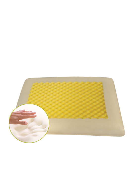 Amve Chamomile Μαξιλάρι Ύπνου Memory Foam Ανατομικό 40x60x13cm