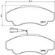 Brembo Σετ Τακάκια Εμπρός για Citroen Jumper Peugeot Boxer