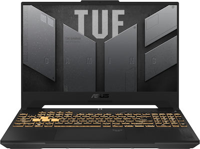 Asus TUF Gaming F15 FX507ZC4-HN009W 15.6" FHD 144Hz (Ядро i5-12500H/16ГБ/512ГБ SSD/GeForce RTX 3050/W11 Home) Mecha Gray (Американска клавиатура)