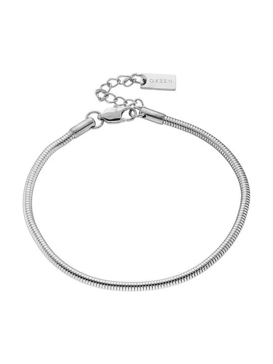 Oxzen Chain Hand made of Steel Thin Thickness 2.5mm