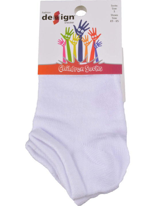 Design Socks Kinder Söckchen White