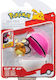 Jazwares Παιχνίδι Μινιατούρα Pokemon Poke Ball Clip N Go Dedenne & Love Ball για 4+ Ετών 5εκ.