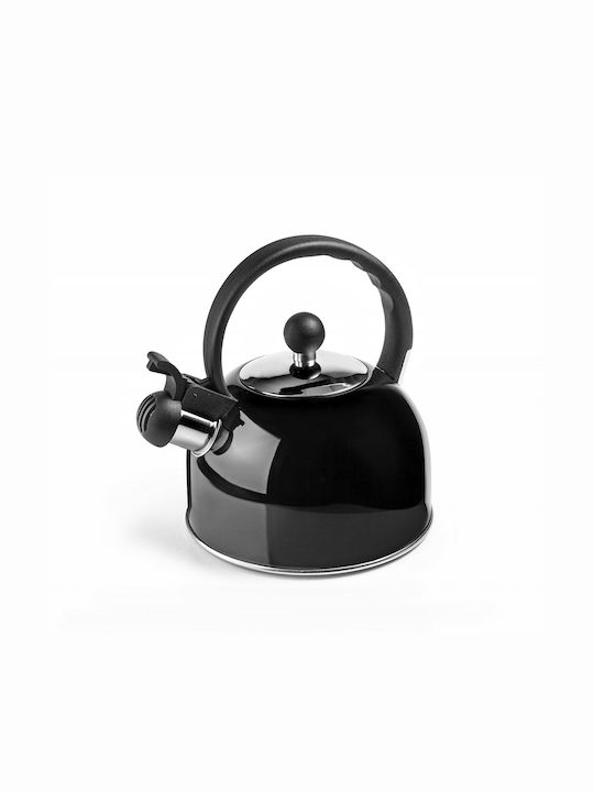 Ibili Τσαγιέρα Ανοξείδωτη Μαύρη 2500ml