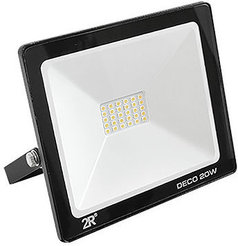 Power Led Στεγανός Προβολέας LED 20W Θερμό Λευκό 2700K IP65