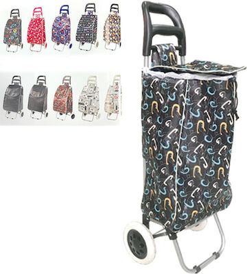 Fabric Shopping Trolley