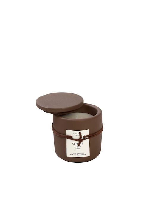 Espiel Scented Candle Jar Brown 1pcs