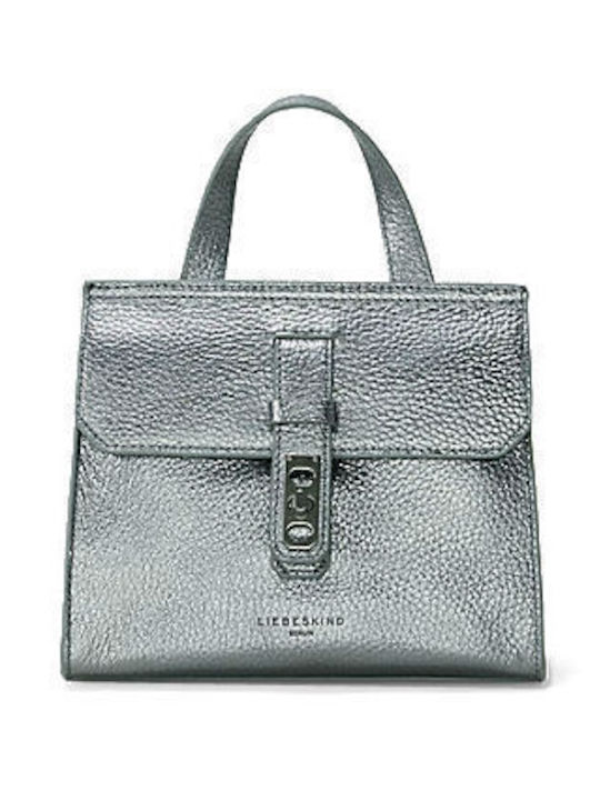 Leather Women's Bag Handbag Gray