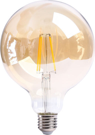 Evivak Λάμπα LED 10W για Ντουί E27 και Σχήμα G125 Θερμό Λευκό Dimmable