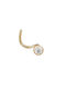 Nose Earring made of Gold 14K