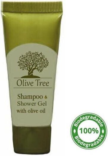 Olive Tree Αφρόλουτρο & Σαμπουάν Ξενοδοχείου 30ml σε Συσκευασία 400τμχ
