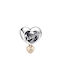 Pandora Charm Herz aus Silber