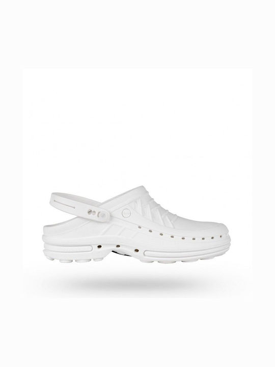 Wock Clog Anatomic Clogs White