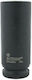Action Socket Pneumatic Hex Long with Square Drive 1/2" Diameter 1/2"