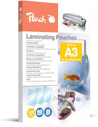 Peach Laminating Sheets 125 microns 25pcs