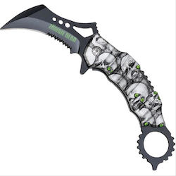 Armar Red Circle Karambit Black