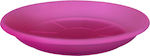 Sic Plast 10160610900 Rund Teller Topf Fuchsia 14x14cm