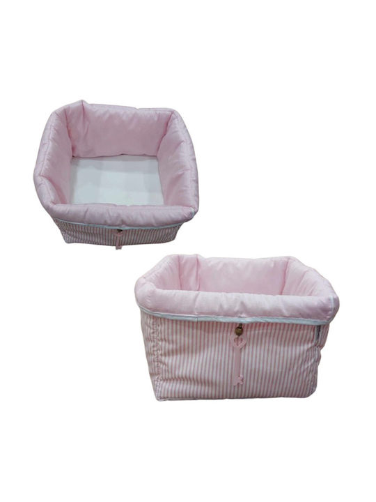 Natalino Bebelino Nursery Storage Basket Pink