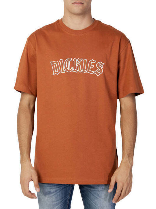 Dickies Men's Short Sleeve T-shirt Brown