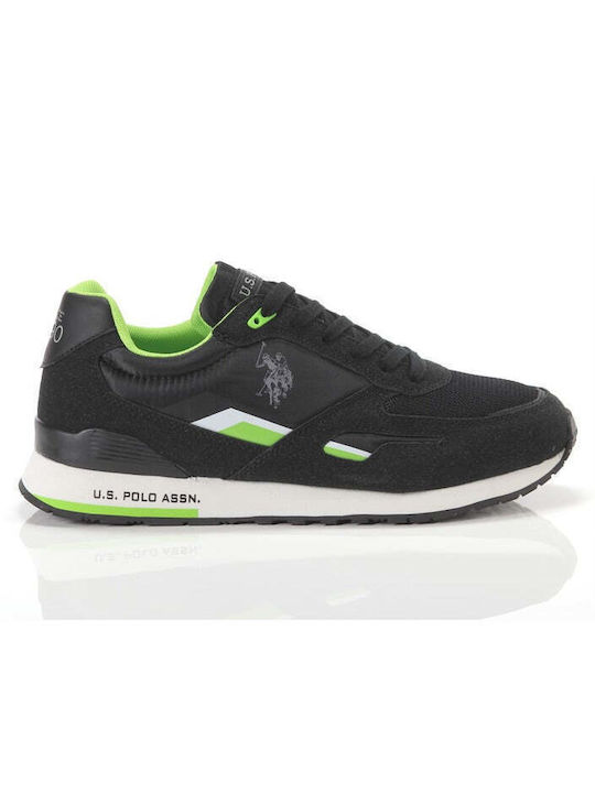 U.S. Polo Assn. Assn Ανδρικά Sneakers Μαύρα