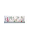 Colourbox Kids Wooden Kids Wall Hanger with Hooks Polychrome 50x17.5x17.5cm