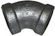 Pipe Elbow Fitting Galvanized 1