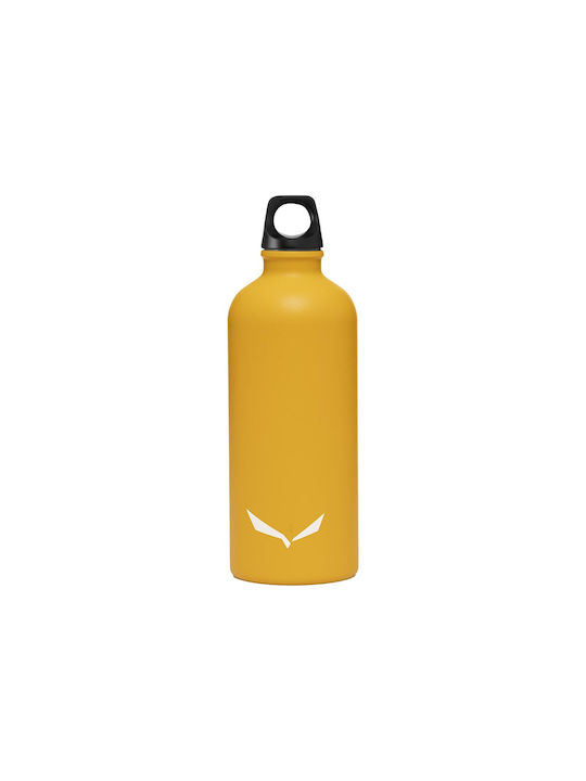 Salewa Isarco Lightweight Stainless Steel Water Bottle 600ml Yellow