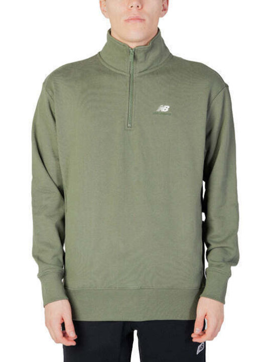 New Balance Herren Sweatshirt Jacke Grün