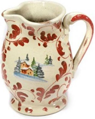 Modigliani Weihnachts-Krug Keramik 1Stück