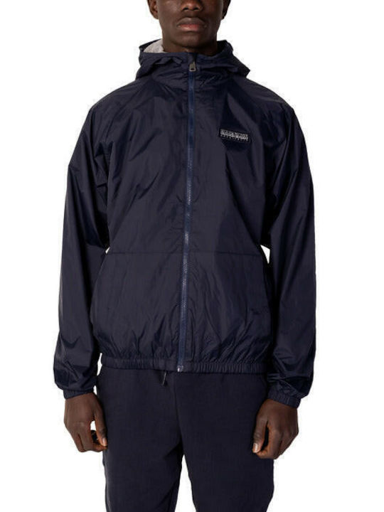 Napapijri Men's Winter Jacket Blue