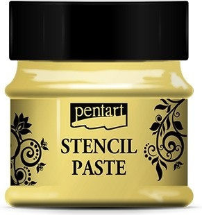 Pentart Pearl Πάστα Χειροτεχνίας Κίτρινη 50ml