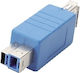 GBC USB-A Male to USB-B Male Converter Blue 1 Piece