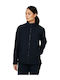 Women's for Hiking Short Sports Softshell Jacket Waterproof and Windproof for Winter Navy Blue