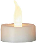 Christmas White Battery Candle 4.5x3.8cm