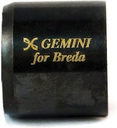 Gemini Μούφα Σύνδεσης Καπνοδόχου Inox Ασημί