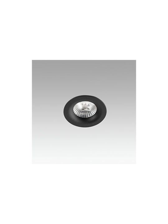 Faro Barcelona Recessed Spot with Integrated LED and Warm White Light White 7x7cm. 1pcs