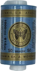 Petalouda Faden Nähen Super-x Baumwolle Blau 38...