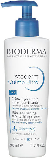Bioderma Atoderm Ultra Κρέμα για Ατοπική Δερματίτιδα 200ml